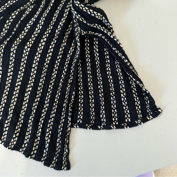 Billabong Wide leg Jumpsuit Small Black White - Picture 10 of 10